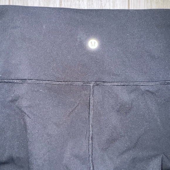 LULULEMON Black High-Waisted Leggings - Picture 3 of 3